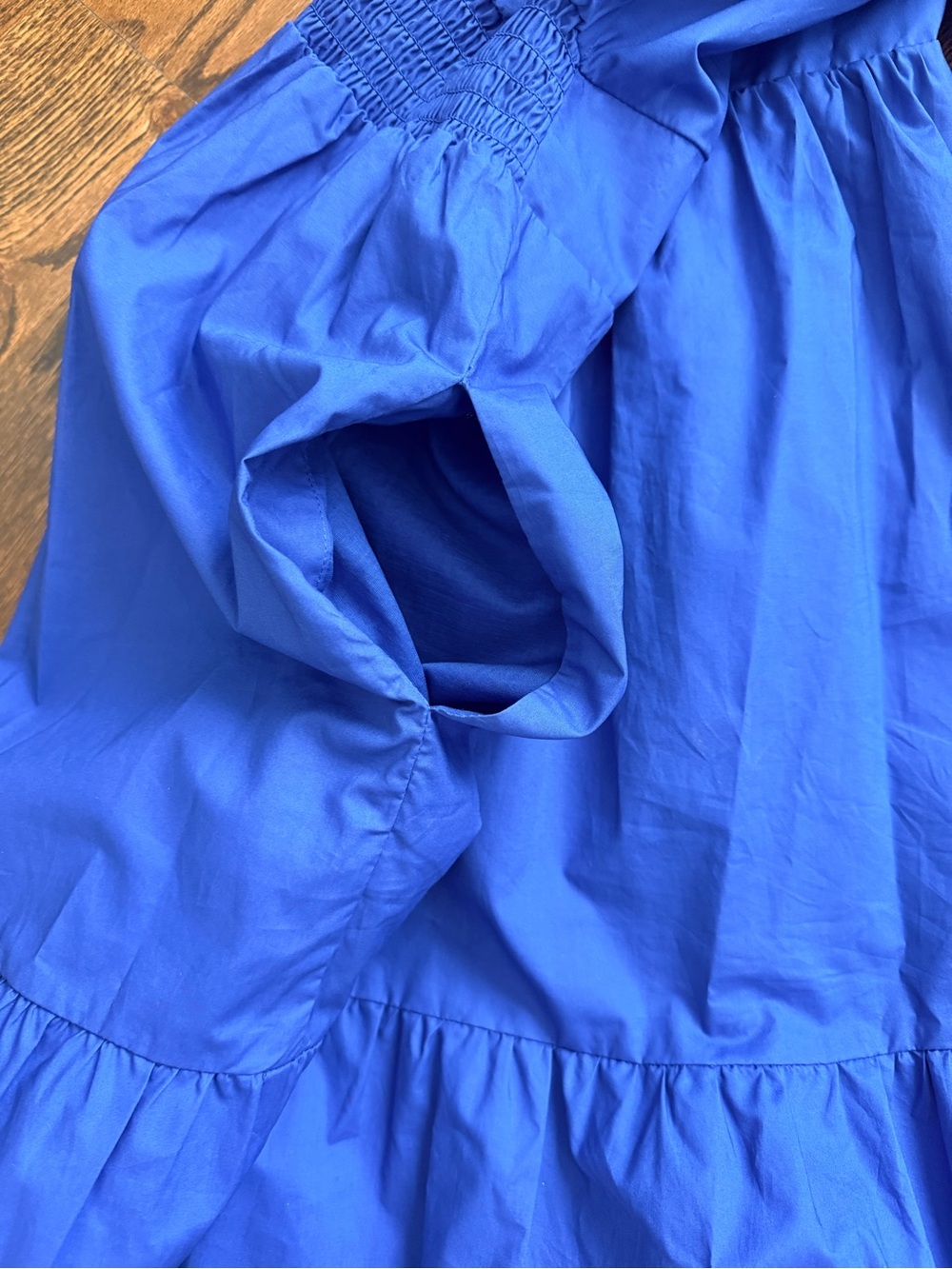 Boden NWT blue dress. 10 Tall. Pockets! - Picture 5 of 5